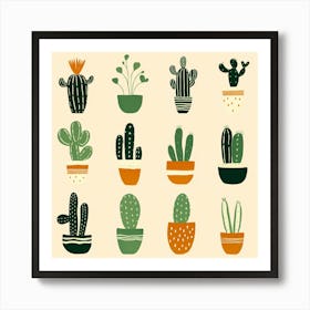 Cactus 38 Art Print