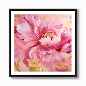 Pink Peony Art Print