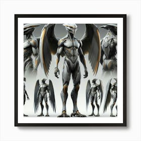 Alien Concept Art Art Print