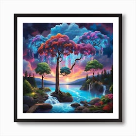 Dream Forest Art Print