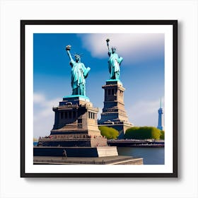 Statue Of Liberty 3 Art Print