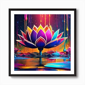 Lotus Flower 24 Art Print