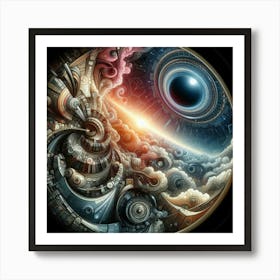 Fractal Universe 1 Art Print