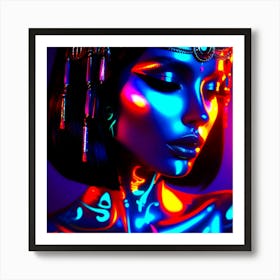 Cleopatra Portrait Artwork 98 Art Print