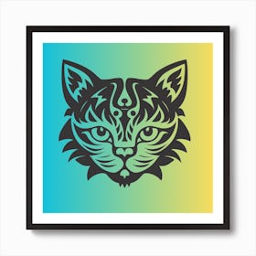 Cat'S Head Art Print