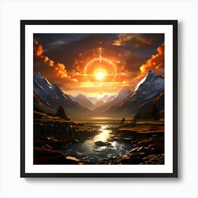 Tranquil Twilight Art Print