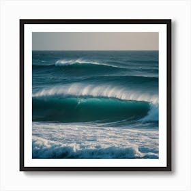 Waves Art Print