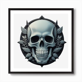 Skull Art Print