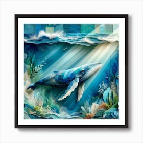 A Chronical of Whales Series Art Print