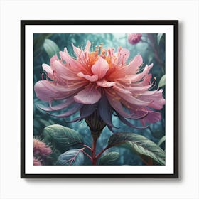 PINK FLOWER 411 Poster