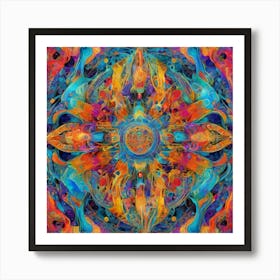 Mandala Art Print