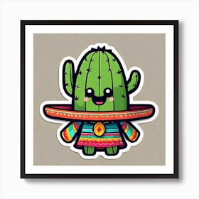 Mexican Cactus 5 Art Print