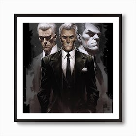 Richardvachtenberg Alfred Dark Cover And Two Face Have Framed A B94794d3 38a7 4a81 A790 3714bcef407b Art Print