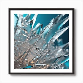 Crystals Art Print