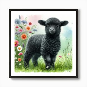 Black Sheep Art Print