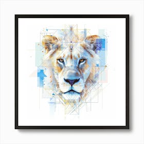 Lion Art Art Print