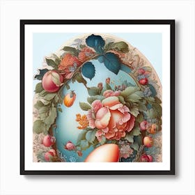 Easter Egg Art Print