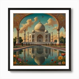 Taj Mahal Art Print