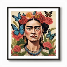 Frida Kahlo 68 Art Print