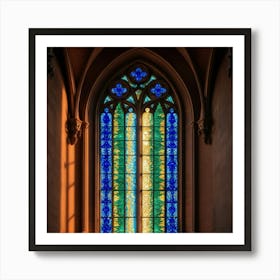 Stained Glass Window 2 Art Print