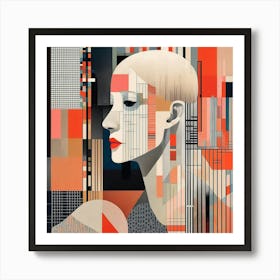 Portrait Of A Woman 8 Art Print