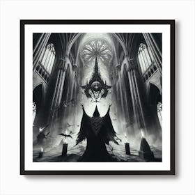 Devil In The Cathedral Art Print