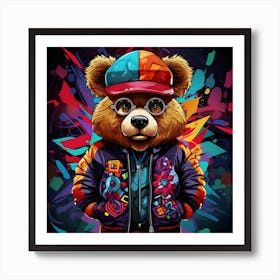 Teddy Bear Art Print