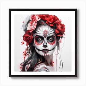 Day Of The Dead 2 Art Print