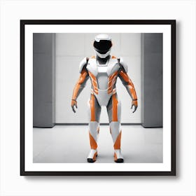 Futuristic Suit 1 Art Print