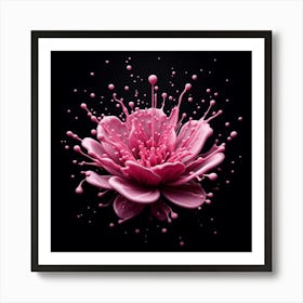 Pink Flower 4 Art Print