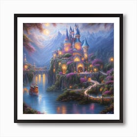 Cinderella'S Castle Art Print