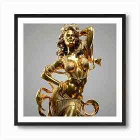 Golden Goddess Affiche