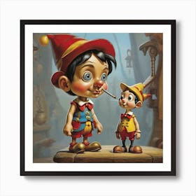 Disney Pinocchio Art Print