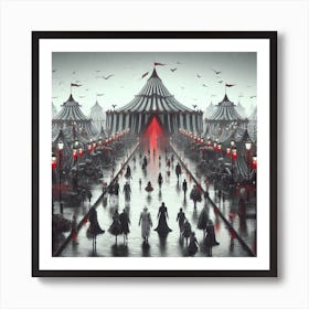 Nightmare Carnival Art Print