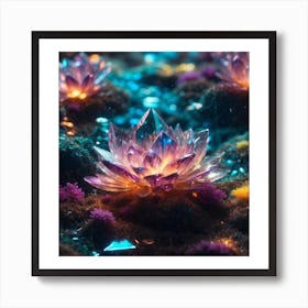 Lotus Flower Art Print