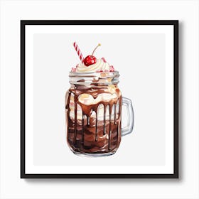 Ice Cream Sundae 12 Art Print