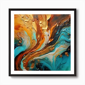 Abstract Painting 279 Art Print