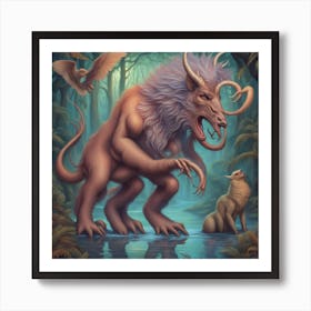 Sasquatch Art Print