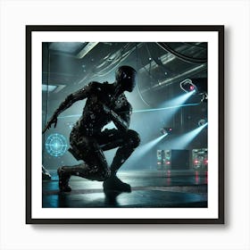 A Sci Fi Scene Showcasing Specter Stealth Master Art Print