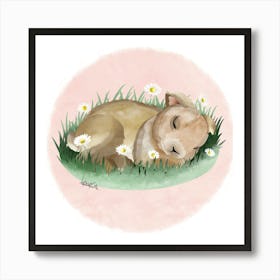 Bunny/Lapin Art Print