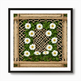 Imagine Vines Of Many Intertwined Small White Dais rug(1) Art Print