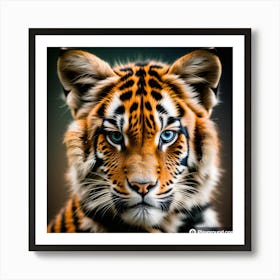 Tiger Cub 1 Art Print