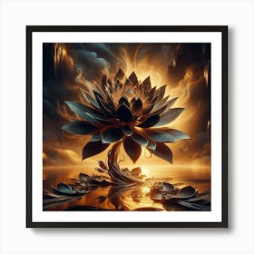 Lotus Flower 121 Art Print