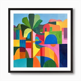 Abstract Travel Collection Cuba 4 Art Print