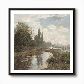 Riverside 19 Art Print