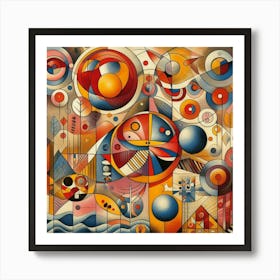 Abstract Painting 4 Art Print