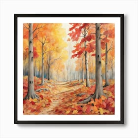 Autumn Forest Art Print