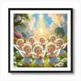 Angels 2 Art Print
