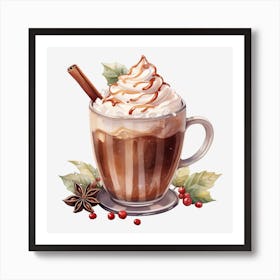 Hot Cocoa 3 Art Print