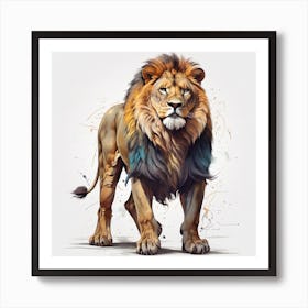 Lion33 Art Print